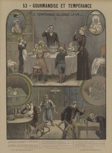 Oburluk ve ölçülülük (renkli taş) by French School