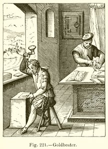 altın çırpıcı by French School
