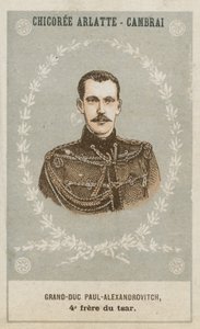 Grandük Paul-Alexandrovich, Çar