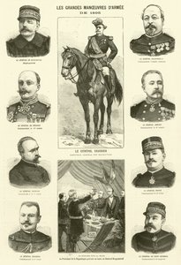 Fransız ordusunun büyük manevraları by French School