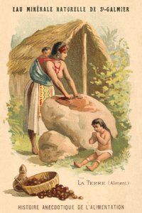 Yer fıstığı (chromolitho) by French School