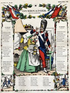 Beni üzdüğün Guernadier. by French School