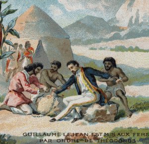 Fransız bir kaşif olan Guillaume Lejean, Habeş İmparatoru Theodoros