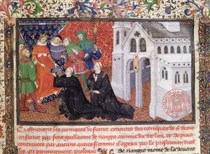 Guillaume de Nangis (d.130033) kitabını 1285-1314 yılları arasında Fransa kralı olan IV. Philippe (1268-1314) le Bel