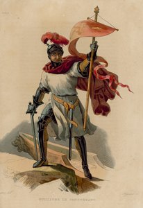 Guillaume le Conquerant (renkli gravür) by French School