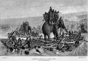 Hannibal, Rhone