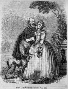 Henri IV (1553 - 1610) ve Gabrielle d