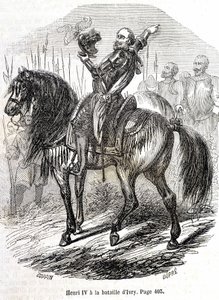 Henri IV (1553 - 1610) Ivry Savaşı