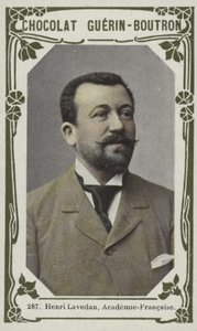 Henri Lavedan, Academie-Francaise (renkli fotoğraf) by French School