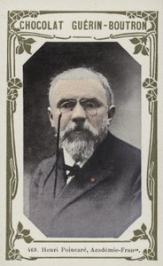 Henri Poincare, Academie-Francaise (renkli fotoğraf) by French School