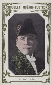 Henri Robert (renkli fotoğraf) by French School