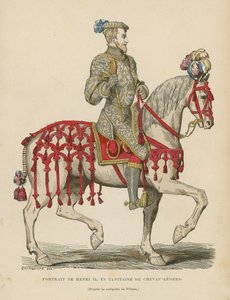 Fransa Henry II by French School