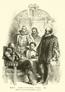 Henry IV ve bakanları by French School