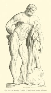 Hercule Farnese (gravür) by French School