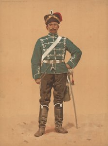 Hessian Hussar Regt No 13 by French School