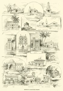 İnsan Yerleşiminin Tarihi (gravür) by French School