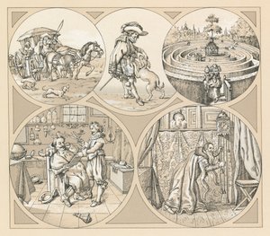 Hollanda XVII. Yüzyıl Kostümü by French School