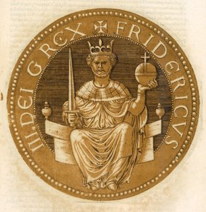Avusturya Kutsal Roma İmparatoru II. Friedrich by French School