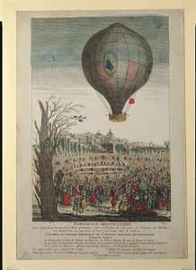 Montgolfier Kardeşler ve Francois Pilatre de Rozier (1754-85) tarafından Lyon