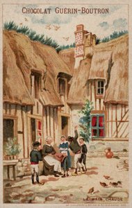 Sıcak el oyunu (chromolitho) by French School