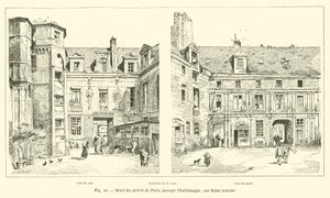 Hotel du Prevot de Paris, Charlemagne geçidi, rue Saint-Antoine