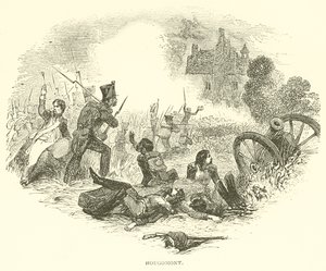 Hougomont (gravür) by French School