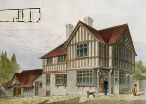 Londra bölgesinde küçük bir dükkâncının evi, Le Moniteur des Architectes