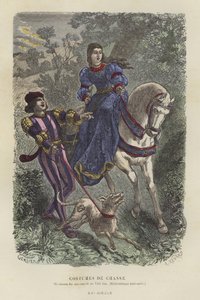 Av elbisesi, 15. Yüzyıl by French School