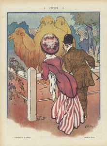 Le Rire (renkli taş) için çizim by French School
