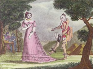Riquet a la Houppe için çizim, Charles Perrault