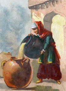 Binbir Gece Masalları için İllüstrasyon. Ali Baba