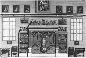 Reverend Pere Claude Du Molinet (1620-87) 1692