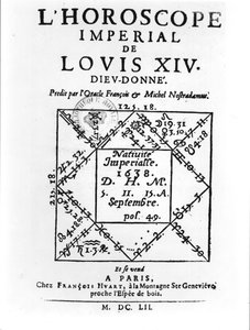Louis XIV (1638-1715) tarafından Michel Nostradamus (1503-66) tarafından François Huart tarafından Paris