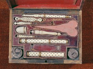 Aşılar için alet çantası, c.1820 by French School