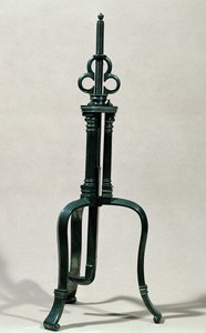 Ambroise Pare (c.1510-90) tarafından resmedilene benzer trepanasyon aleti 16.-17. yüzyıl (metal) by French School