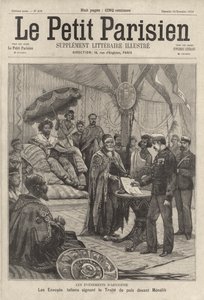 İtalyan elçileri, Etiyopya İmparatoru II. Menelik