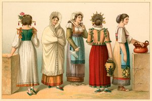 İtalya kostümü by French School