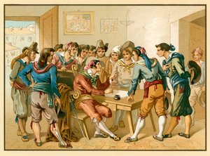 İtalya kostümü by French School