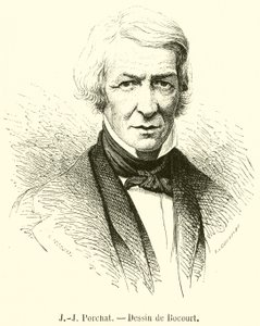 JJ Porchat (gravür) by French School