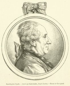 Jean-Baptiste Pigalle (gravür) by French School