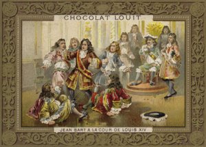 Jean Bart, Louis XIV mahkemesinde by French School