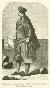 Cesur adam Jean Bouzard (gravür) by French School