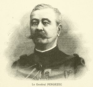 Jean Pendezec, Fransız general (gravür) by French School