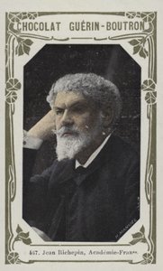 Jean Richepin, Academie-Francaise (renkli fotoğraf) by French School