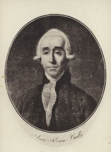 Jean Sylvain Bailly, Fransız astronom, matematikçi ve devrimci politikacı (litho) by French School