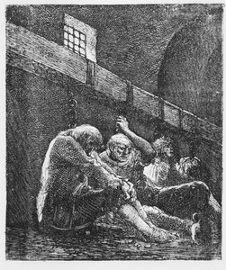 Jean Valjean Hapishanede, Sefiller