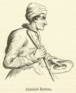 Jedediah Buxton (gravür) by French School