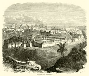 Kudüs avant İsa-Mesih (gravür) by French School