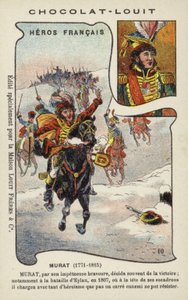 Joachim Murat, Fransız general (chromolitho) by French School