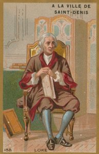 John Locke, İngiliz Aydınlanma filozofu by French School
